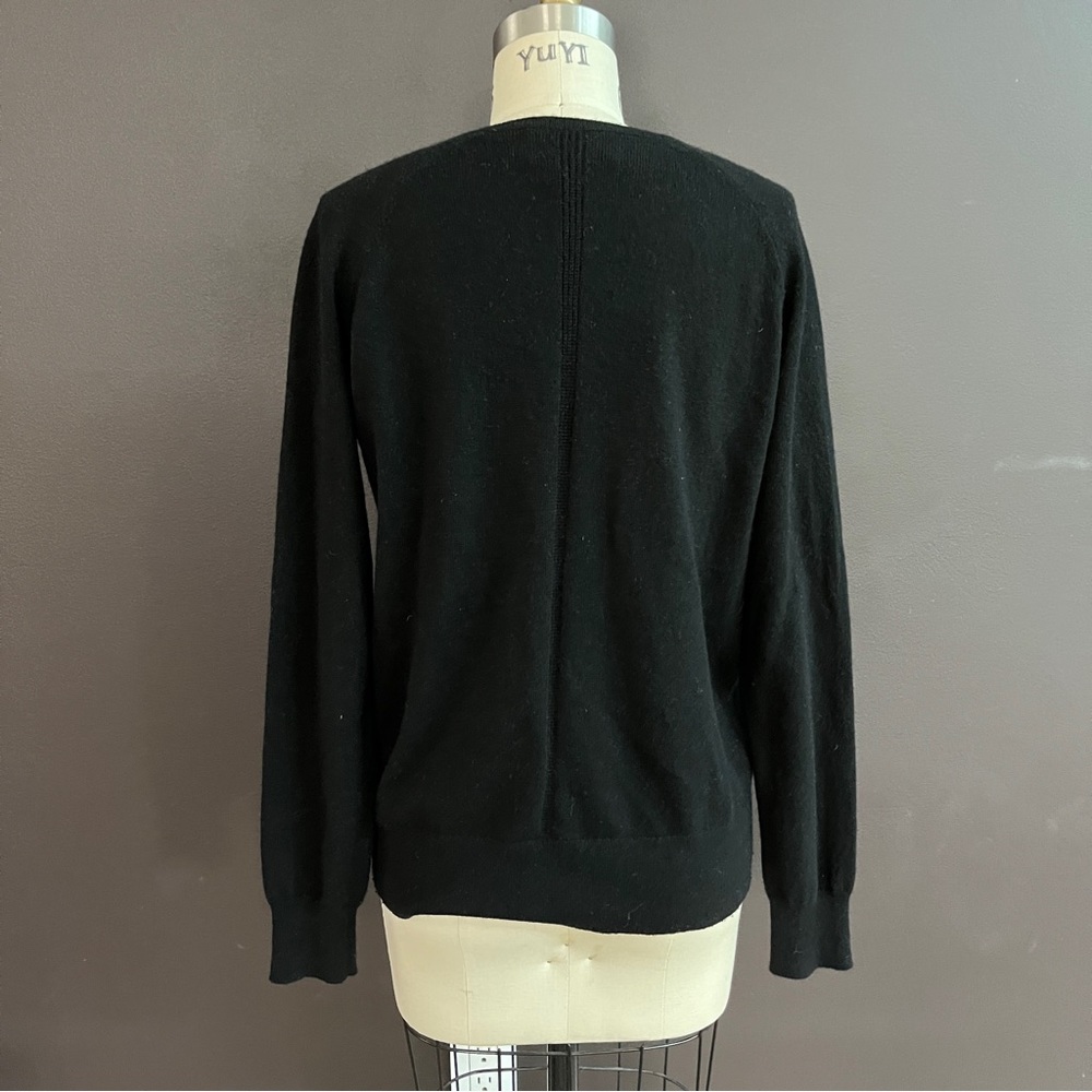 The Kooples Rock Cashmere Blend Cut Out Sweater - Picture 2 of 6